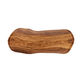 Steak board / cutting board of olive wood - 39,5 to 41,5 cm. - Bowls and Dishes