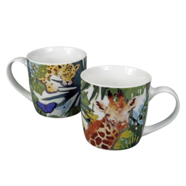 Cup - tropical animals - The Zoo