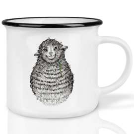 Mok keramiek - schaap Wollfried - Ligarti