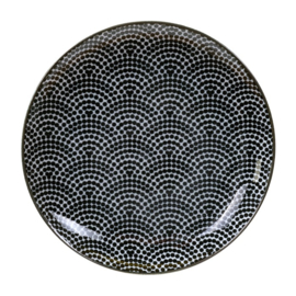 Ontbijtbord - wolken - Nippon Black - Tokyo Design Studio