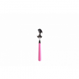 Dessert spoon / coffee spoon - fuchsia pink - Eme Inox Italy