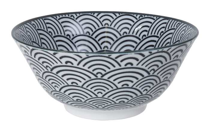 Japanse kom - golven - Nippon Black - Tokyo Design Studio