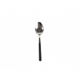 Serving spoon - black - Eme Inox Italy