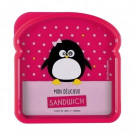 Lunchbox - pinguin - Derriere la porte