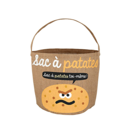 Zak voor aardappelen - sac a patates en toi-meme - Derriere la porte