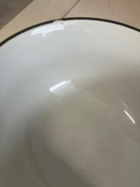 Kom - cereal bowl - emaille look - rood - Cabanaz