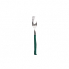 Dinner fork - dark green - EME Inox Italy