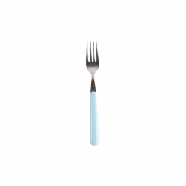 Dinner fork - light blue - EME Inox Italy