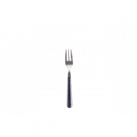 Gebaksvork / dessertvork donkerblauw - brio - Eme Inox Italy