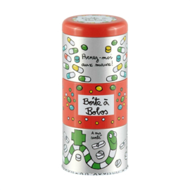 Tin for tea - boite a infusions fleuries - Derriere la porte