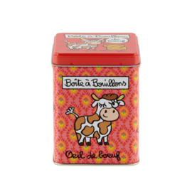 Bouillonblik - boite a cubes bouillon boeuf - Derriere la porte