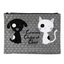 Tasje voor hond en / of poes - comme chien et chat - Derriere la porte