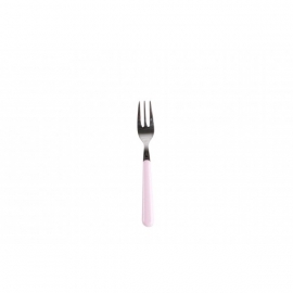 Pastry fork / dessert fork - light pink - Eme Inox Italy