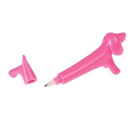 Pen - teckel roze - Rex London