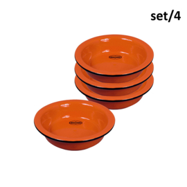 Set van 4 theetips - oranje - Cabanaz