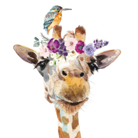 Servet - pretty giraffe - PPD