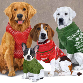 Servet - sweater dogs - PPD