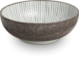 Kom - wijd 20 cm - Shima - Edo Japan