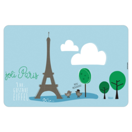 Placemat - joli Paris - Derriere la porte