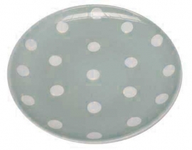 Plate - dot grey - Kitchen Trend Products