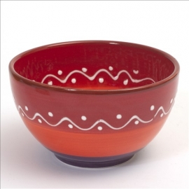 Kom (rood) - SolO - Bowls and Dishes