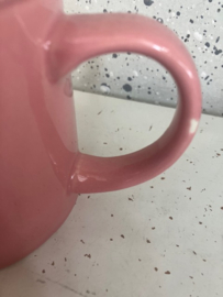 Mok (koffie/thee) emaille look - roze - Cabanaz