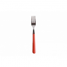 Dinner fork - orange - EME Inox Italy