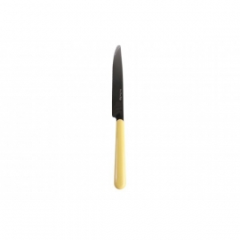 Dinner knife - light yellow - EME Inox Italy