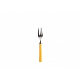 Pastry fork / dessert fork - corn yellow - Eme Inox Italy