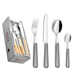 24-delige bestekset - grijs  403 - Brio - Eme Inox Italy