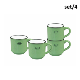 Set van 4 espressokopjes - groen - Cabanaz