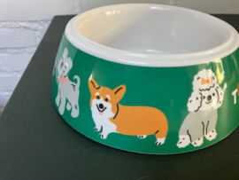 Voerbak hond (uitneembaar) - toutou content - Derriere la porte