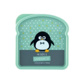 Lunchbox - pinguin - Derriere la porte