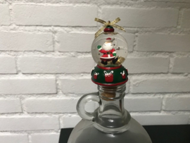 Wijnkurk Kerstman - sneeuwbal -Joie