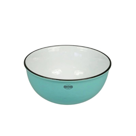 Kom - cereal bowl - emaille look - blauw - Cabanaz