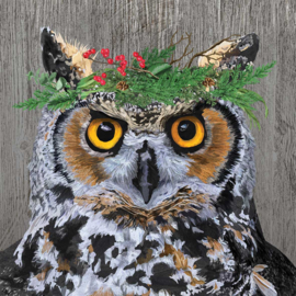 Servet - winter berry owl - PPD