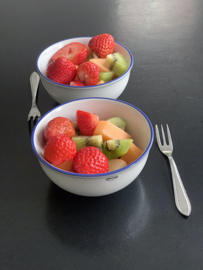Kommenset klein 4 stuks - appetizer bowls - wit - Cabanaz