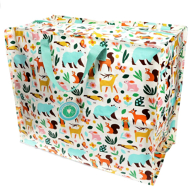 Boodschappentas groot - bosdieren - woodland - Rex London