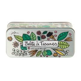 Tin for tea - boite a tisanes - Derriere la porte