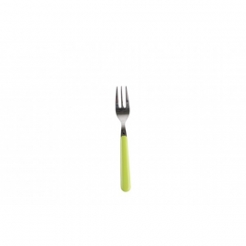 Pastry fork / dessert fork - lime green - Eme Inox Italy