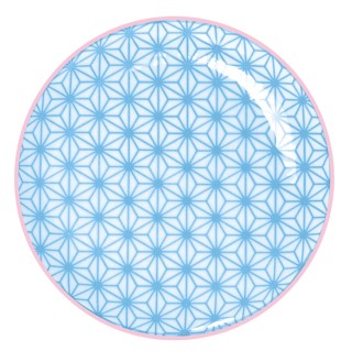 Gebaksbord - turquoise - Star Wave - Tokyo Design Studio