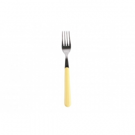 Dinner fork - light yellow - EME Inox Italy