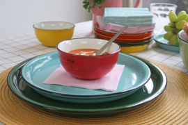 Kom klein - appetizer bowl - rood - Cabanaz