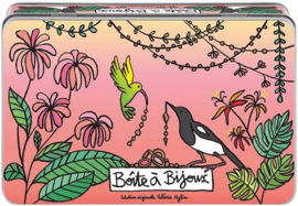 Sieradenblik - boite a bijoux - Derriere la porte