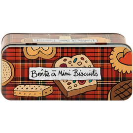 Tin for cookies - boite a mini biscuits - Derriere la porte