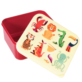 Lunchbox - dieren - colourful creatures - Rex London