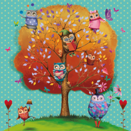 Servet -  owls favourite tree - PPD