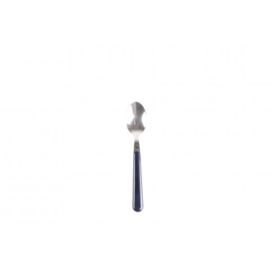 Dessert spoon / coffee spoon - dark blue - EME Inox Italy