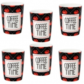 Koffie mokje - coffee time - Derriere la porte