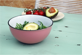 Saladeschaal - salad bowl - roze - Cabanaz